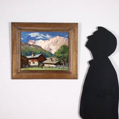 Monte Rosa Macugnanga, by Mario Moretti Foggia, 1900s