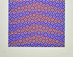 Abstract Composition - Screen Print by Mario Padovan - 1977
