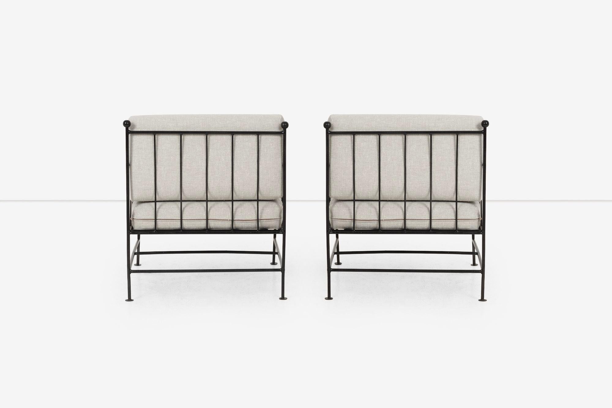 Sillones de hierro forjado Mario Papparzini para Salterini en venta 2