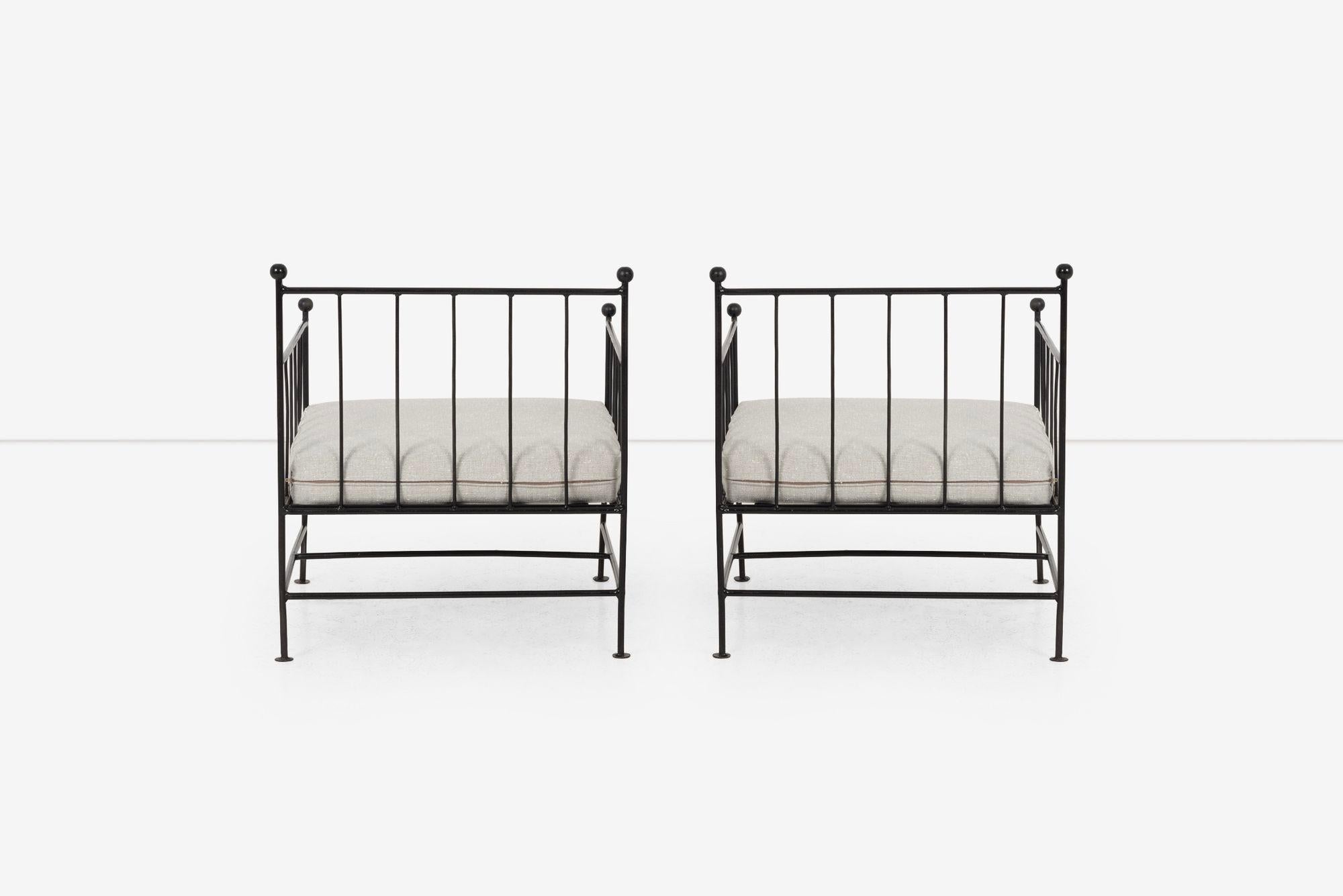 Sillones de hierro forjado Mario Papparzini para Salterini en venta 3