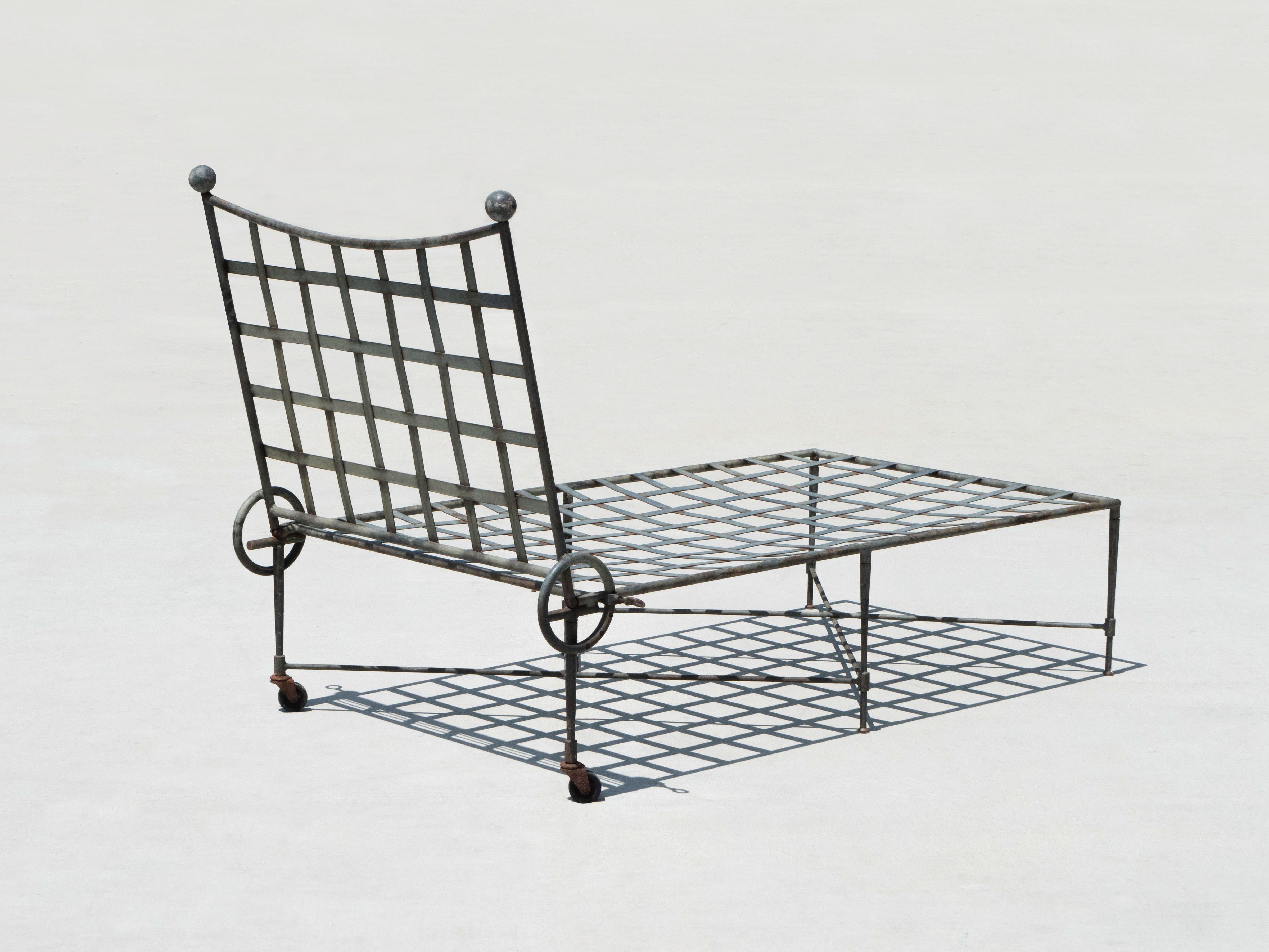 Mario Papperzini Amalfi Pair of Chaise Lounges for Salterini, 1950's For Sale 6