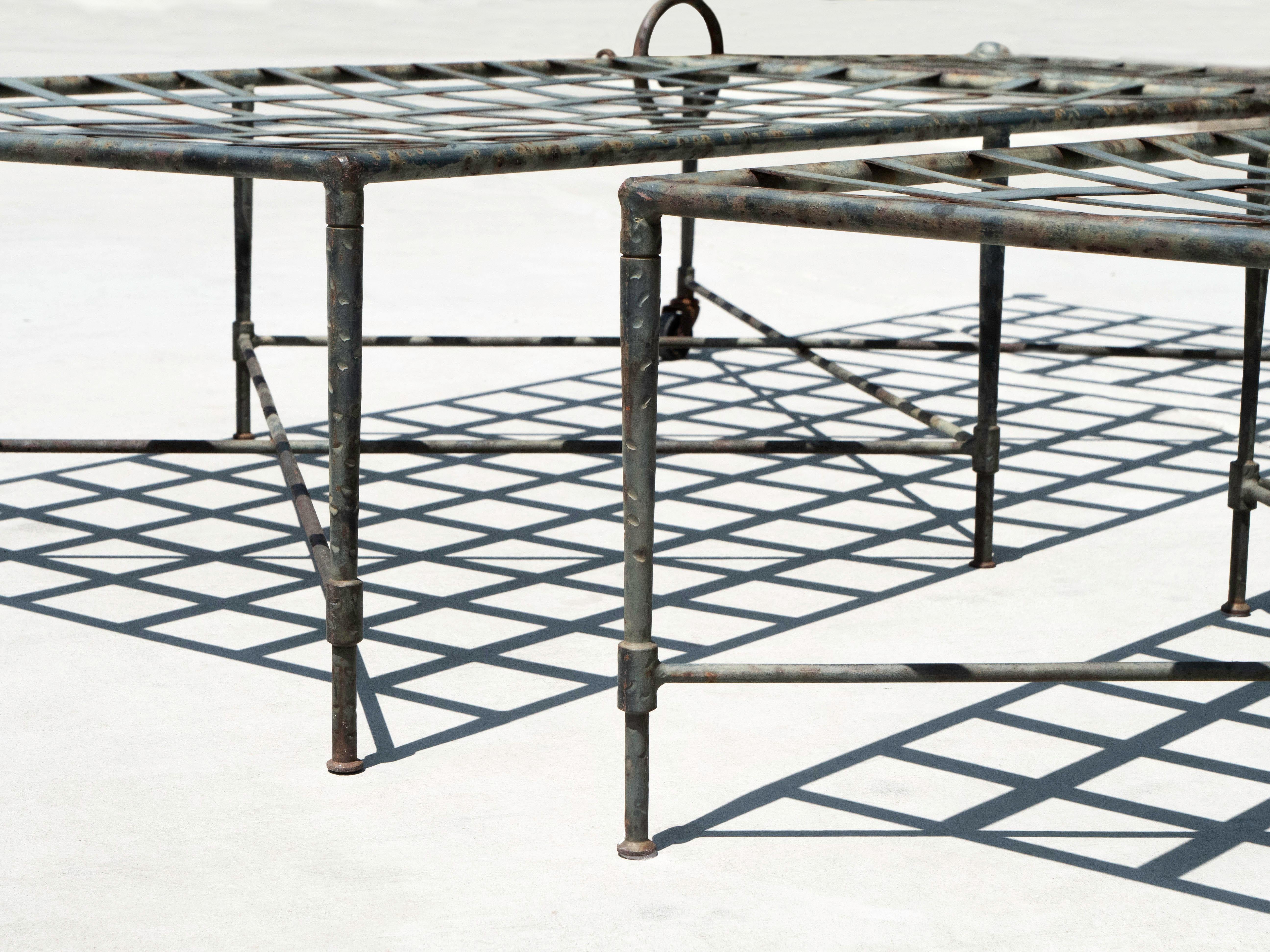20th Century Mario Papperzini Amalfi Pair of Chaise Lounges for Salterini, 1950's For Sale