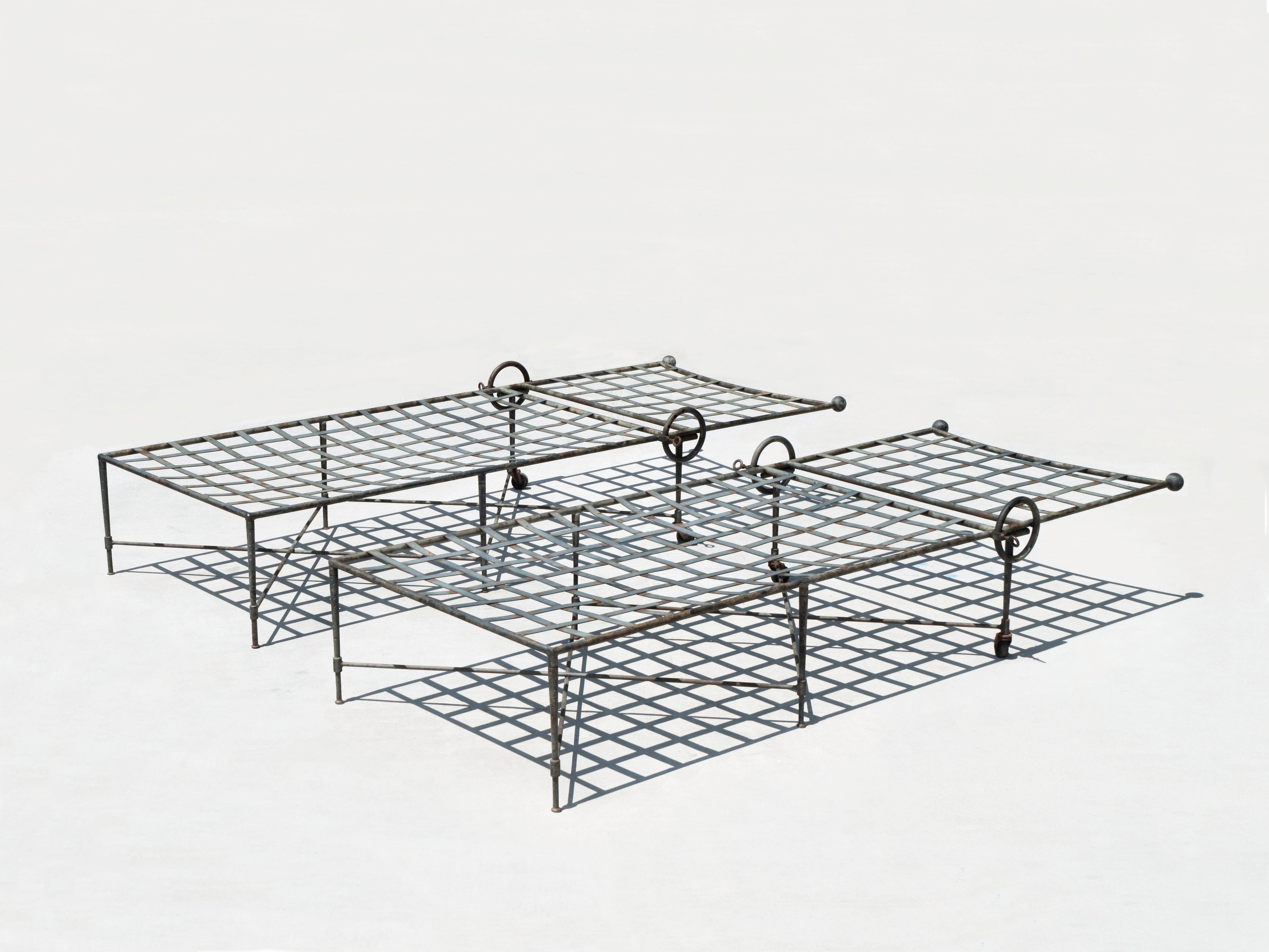 Mario Papperzini Amalfi Pair of Chaise Lounges for Salterini, 1950's For Sale 2