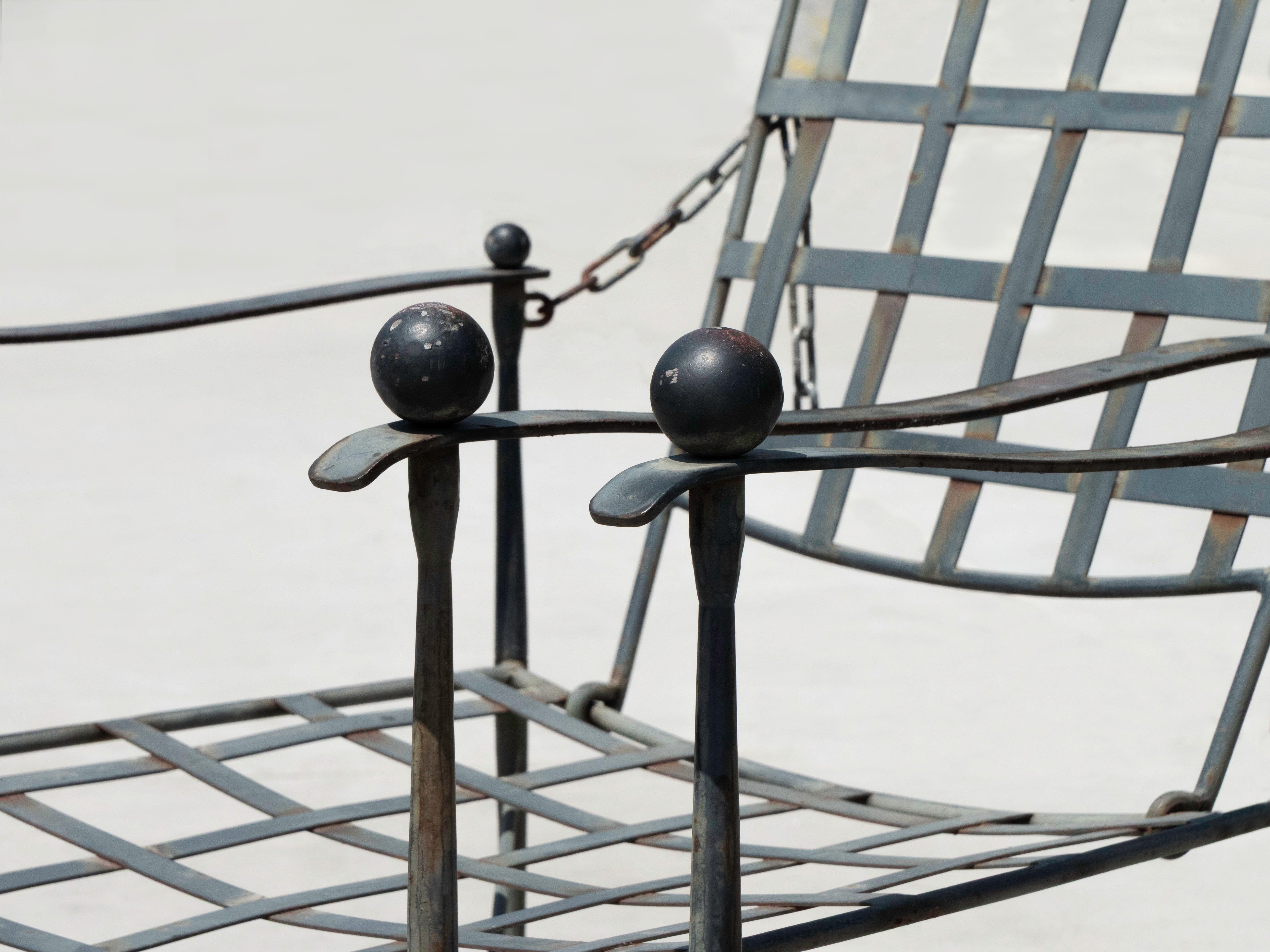 Mario Papperzini Amalfi Lounge Chairs für Salterini, 1950er Jahre im Zustand „Gut“ im Angebot in Los Angeles, CA