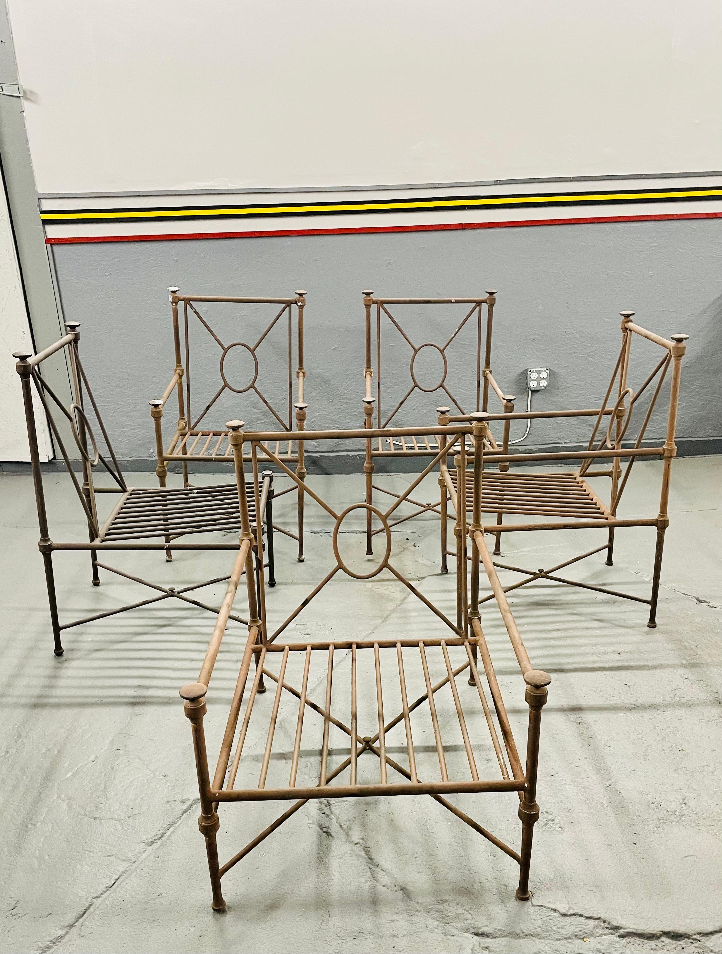 Mario Papperzini for Salterini Arm Chairs For Sale 4