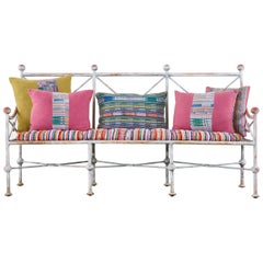 Mario Papperzini for Salterini Style Garden Bench or Sofa