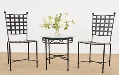 Mario Papperzini for Salterini Style Patio Garden Drinks Table
