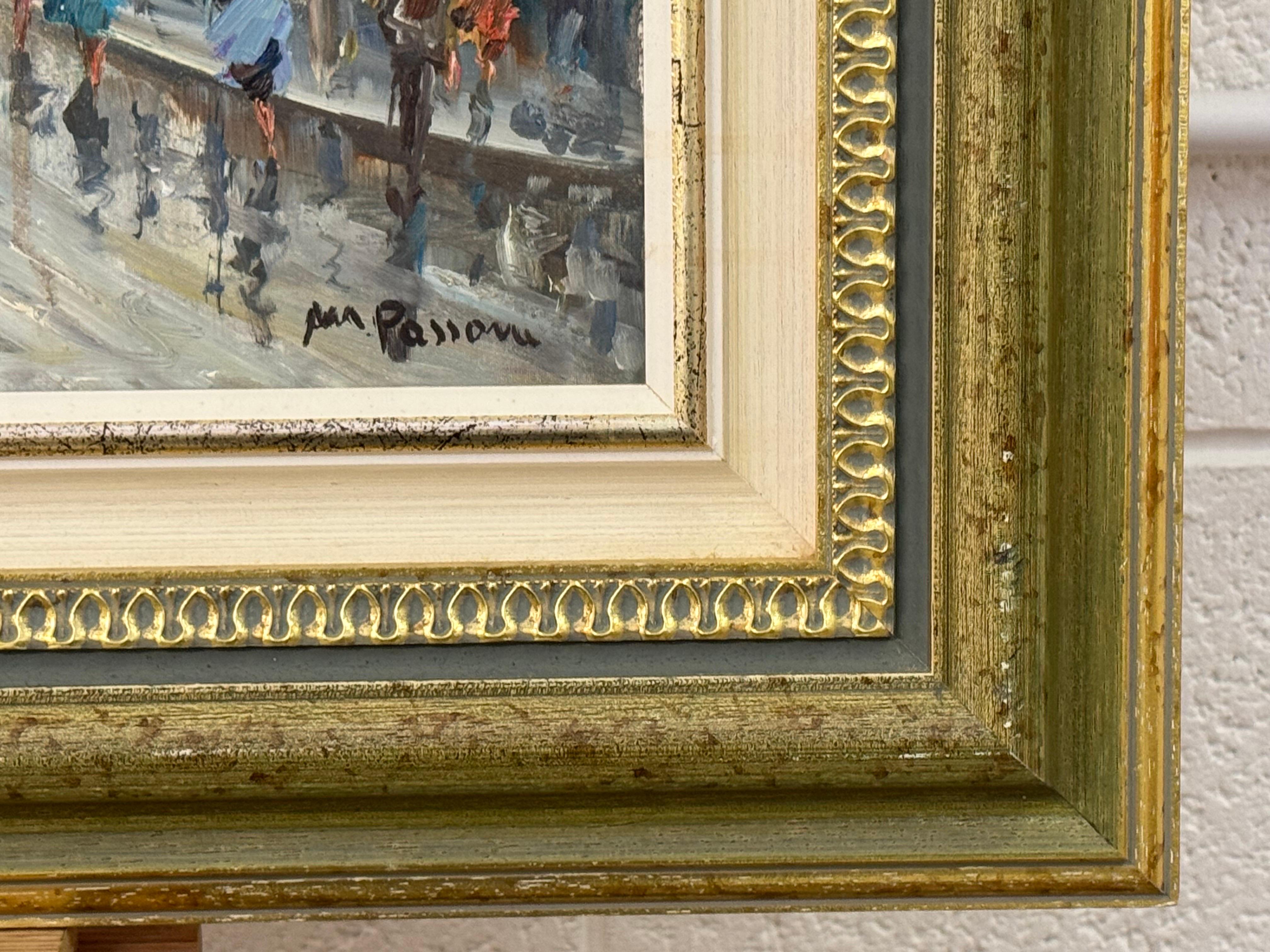 Paris Palais Garnier (Opéra) avec personnages 20e siècle Post-Impressionnisme en vente 8