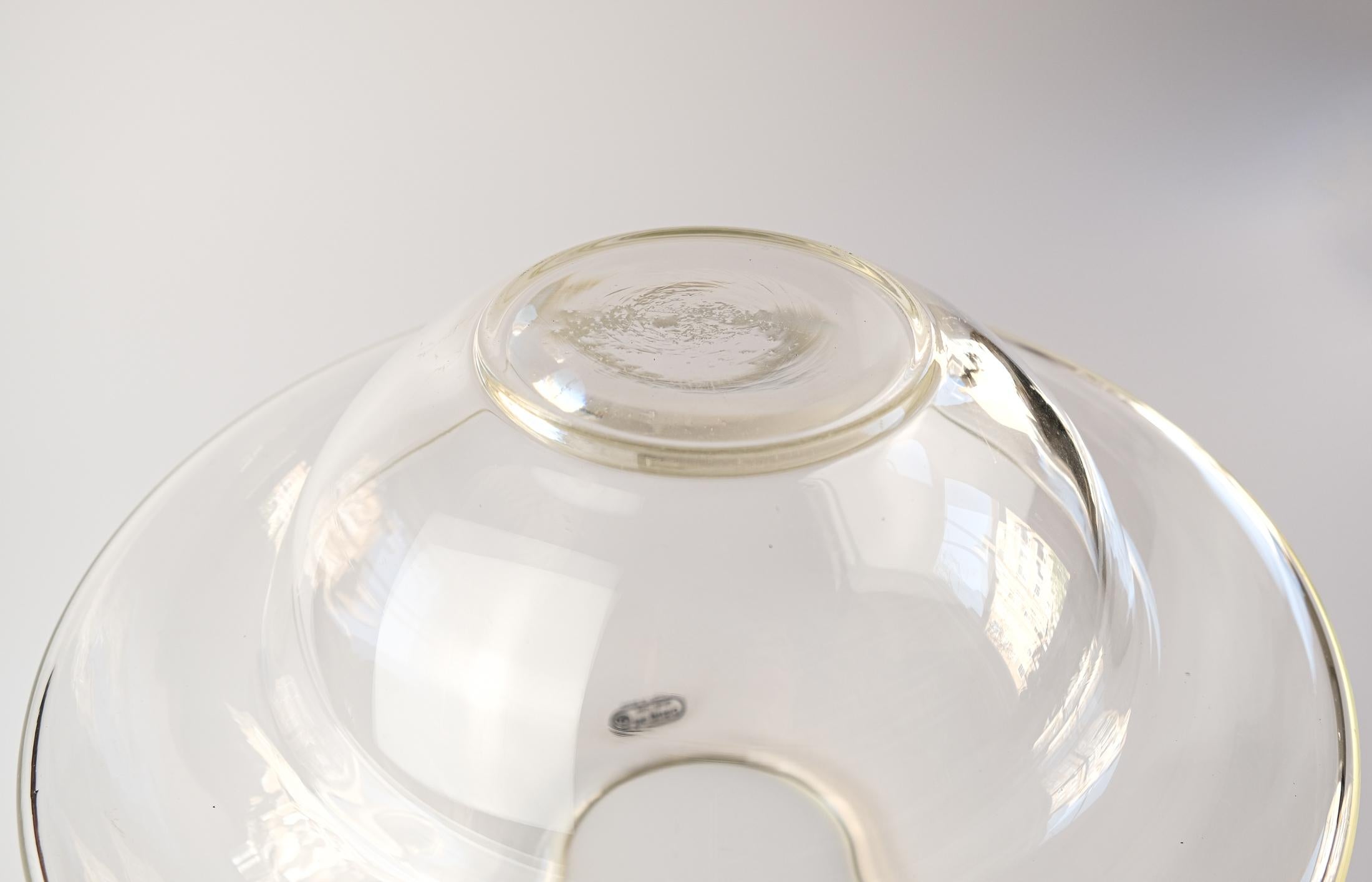 Mario Pinzoni Seguso Vetri d'Arte Vase en verre de Murano, Italie c.1980s en vente 2