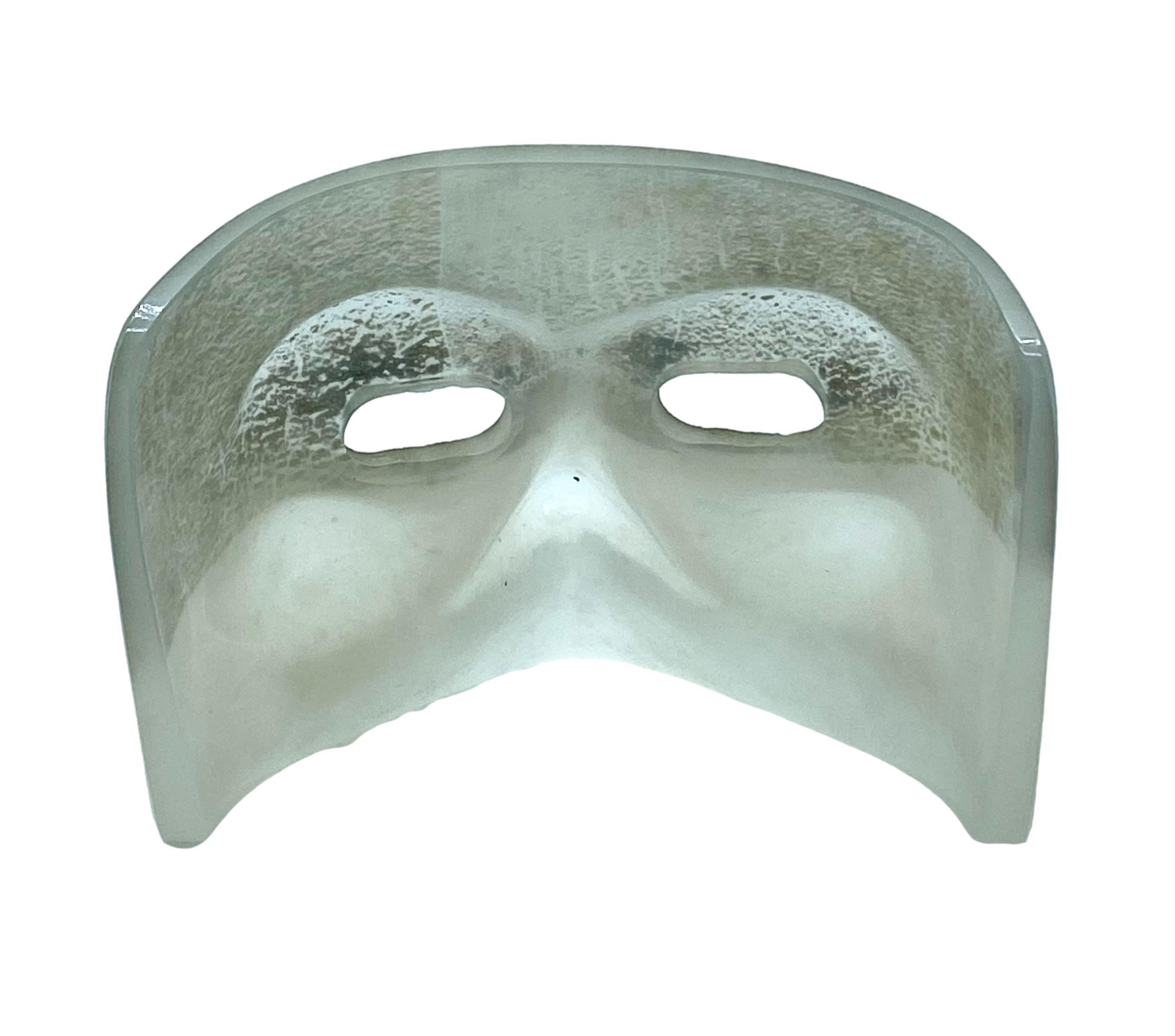 glass blown venetian mask