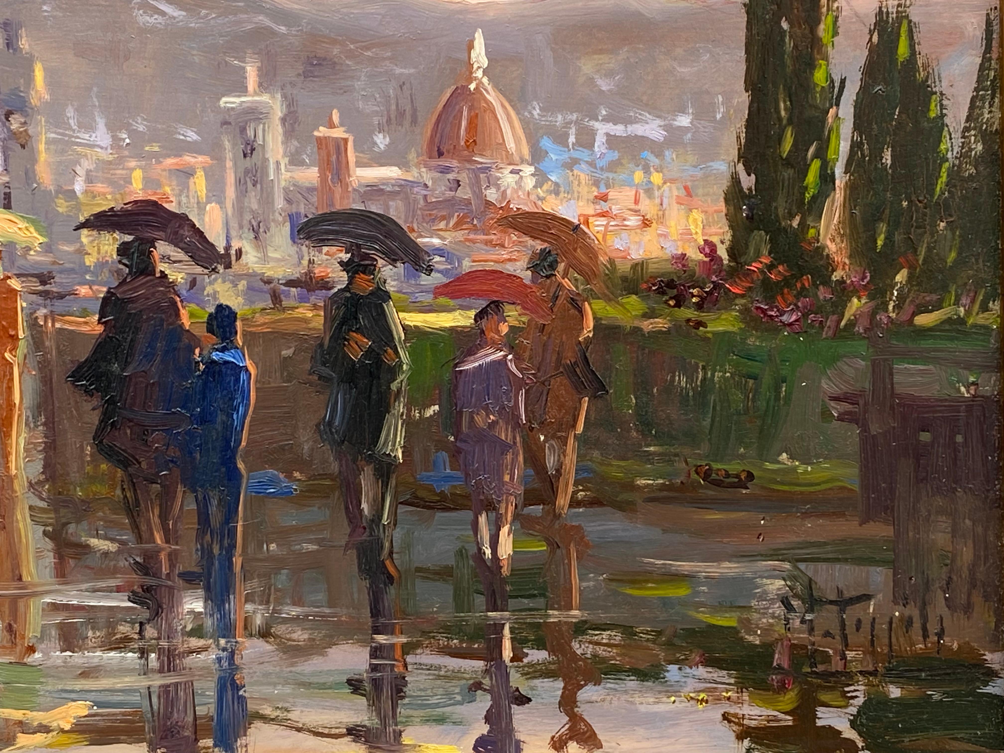 “Rainy Sunset Florence, Italy” For Sale 2