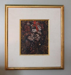 Mario Prassinos Oil on Canvas 1963