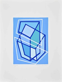 A una Donna del Malabar - Screen Print by Mario Radice - 1964