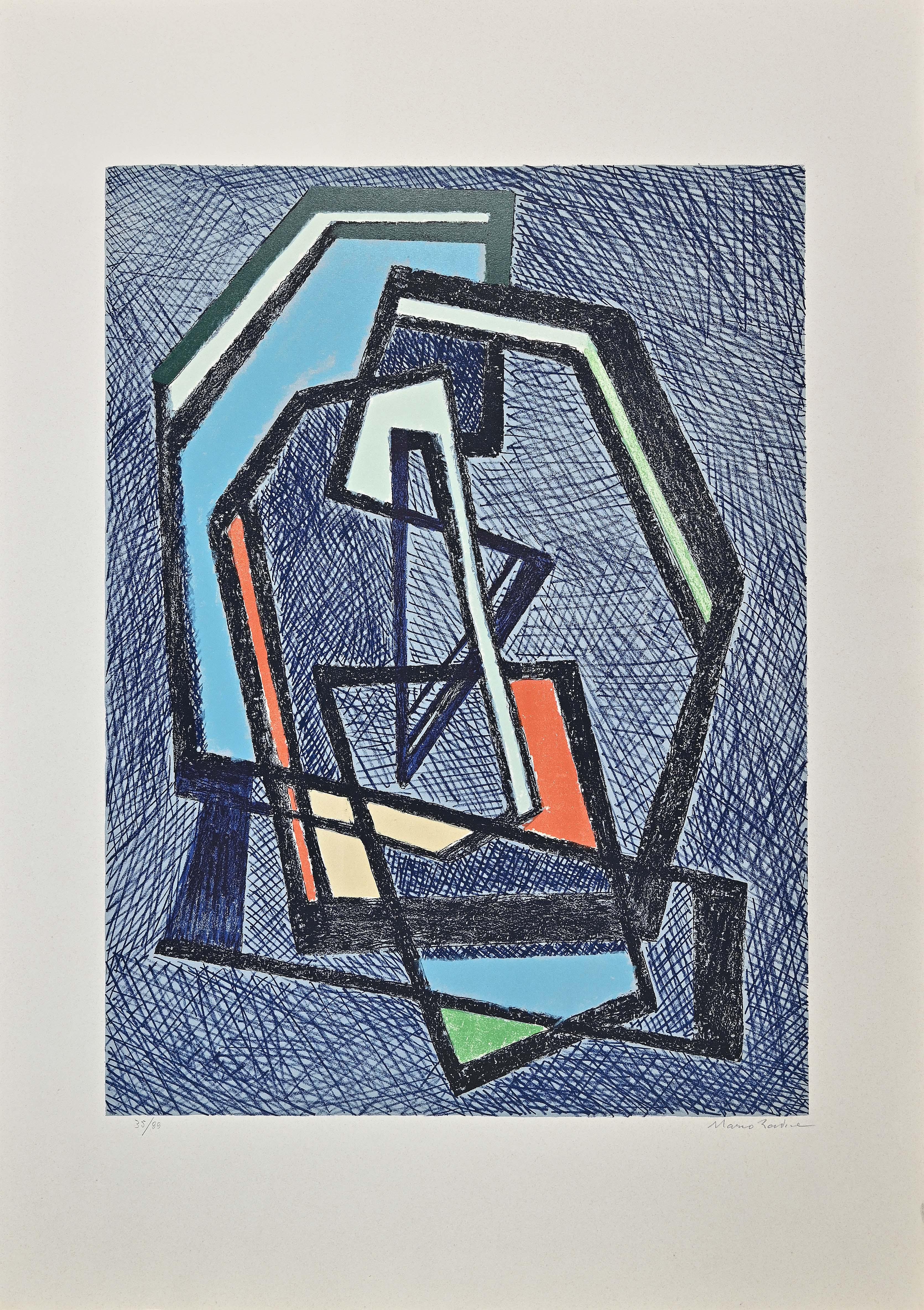 Abstract Composition is a colored lithograph realized by the Italian artist and pioneer of Abstract art  Mario Radice  (1898-1987), in 1977.

Hand-signed and numbered in pencil on the lower margin. edition,35/99.

This is a perfect artwork for your
