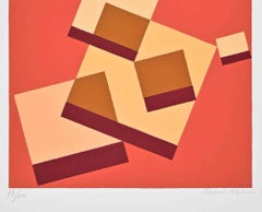 Lesbo - Serigrafía de Mario Radice - 1964