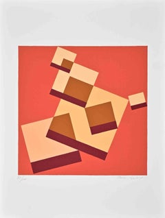Lesbo - Screenprint by Mario Radice - 1964