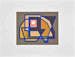 Sadness of Moon  - Screen Print by Mario Radice - 1964