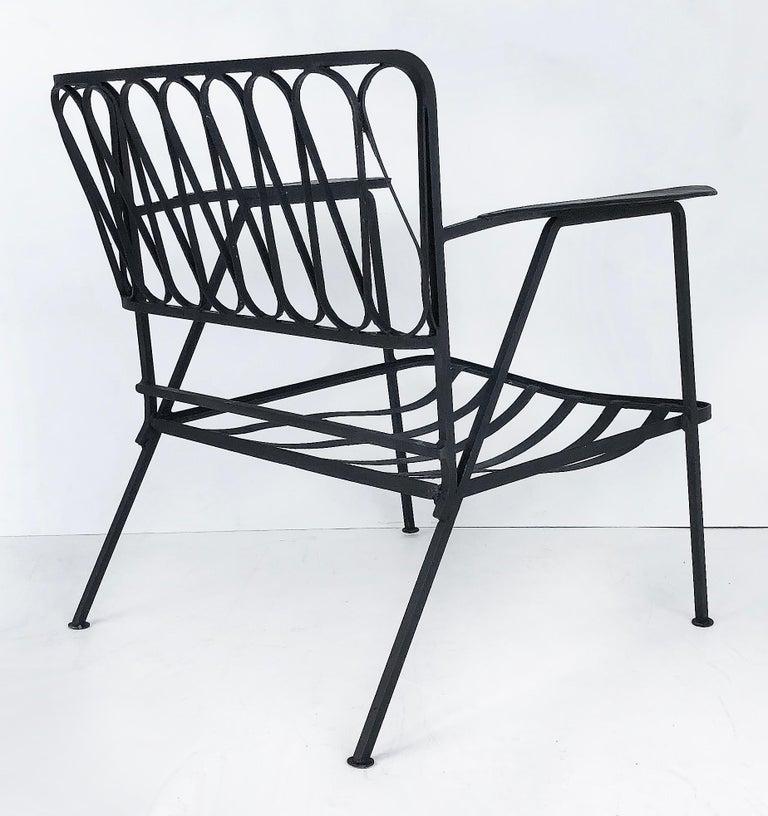 Painted Maurizio Tempestini Salterini Ribbon Back Club Chair