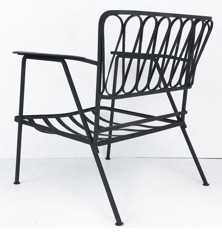 20th Century Maurizio Tempestini Salterini Ribbon Back Club Chair
