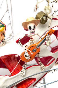 28'' Algo de Michoacan / Carton, Paper and Tin Sculpture Mexican Folk Art