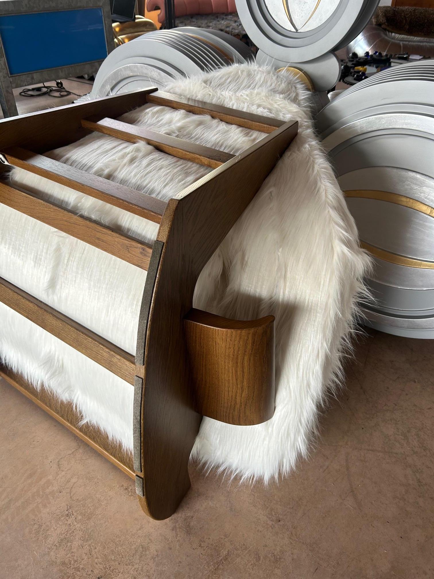 Mario Scheichenbauer “Yeti” Rocking Chair for Elam, Italy, 1970 For Sale 6