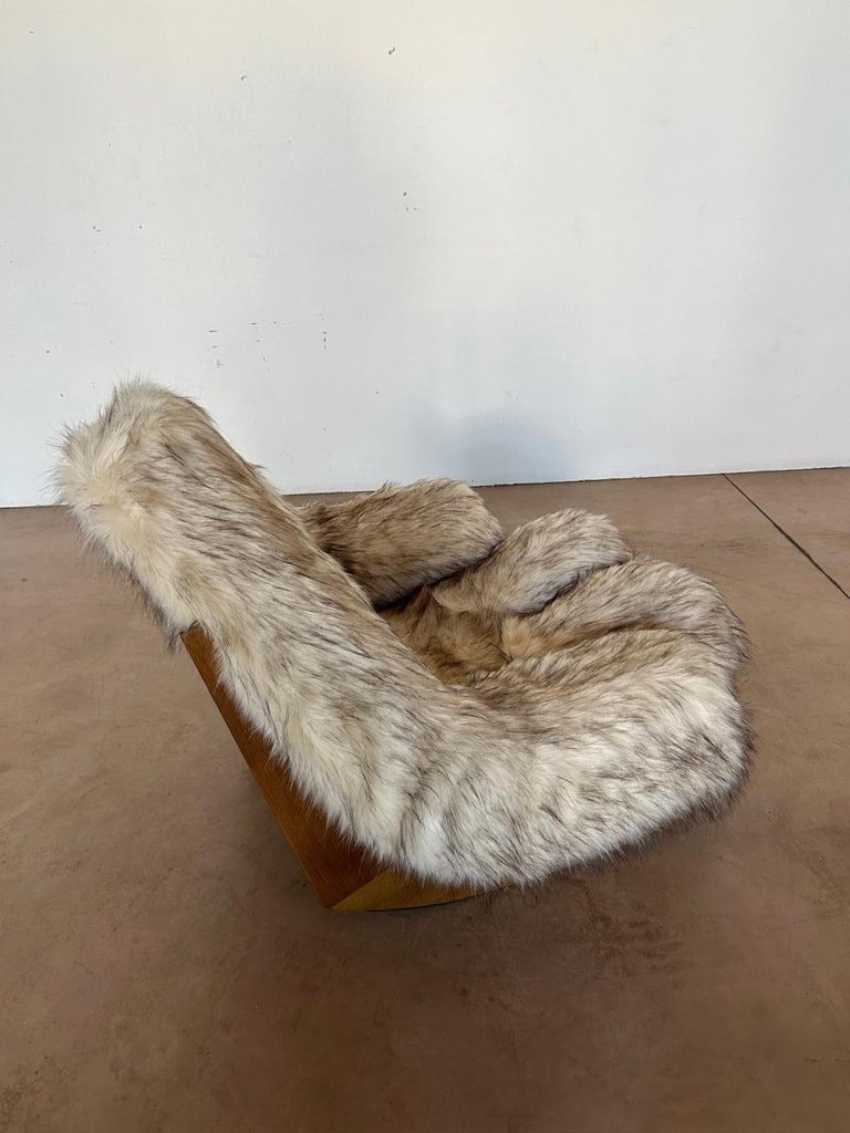 Rocking Chair Yeti by Mario Scheichenbauer, Produced by Elam in 1968,  Italy at 1stDibs  yeti rocking chair, yeti chair mario scheichenbauer, yeti  rocking chair mario scheichenbauer