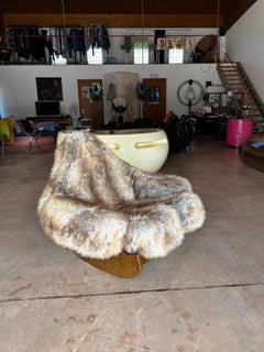 Mario Scheichenbauer “Yeti” Rocking Chair for Elam, Italy, 1970