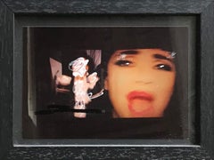 20e siècle par Mario Schifano, sans titre, technique mixte sur photographie