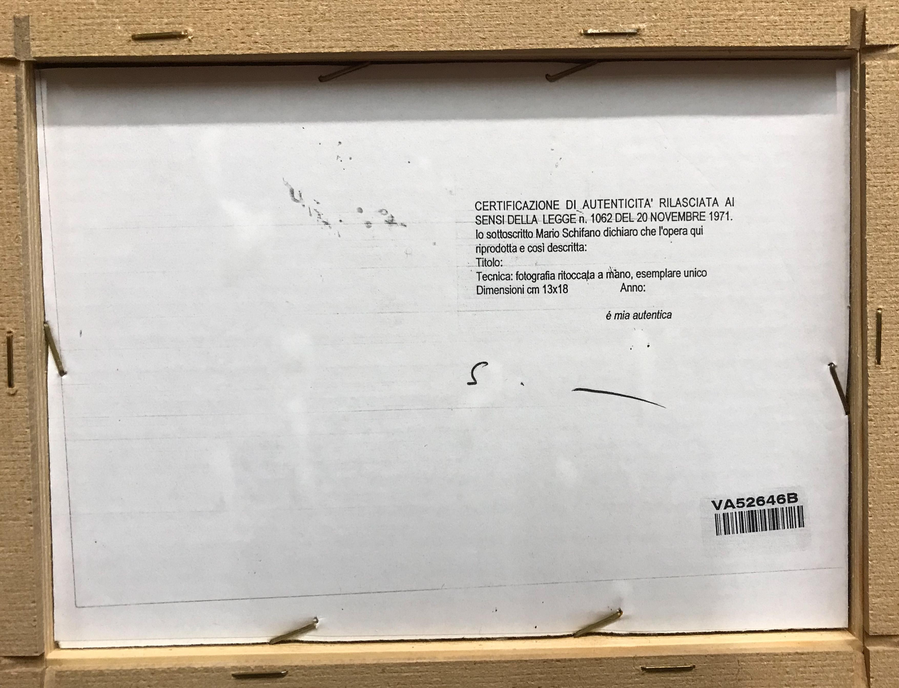 Mixed-Media-Fotografie des 20. Jahrhunderts von Mario Schifano, ohne Titel im Angebot 6