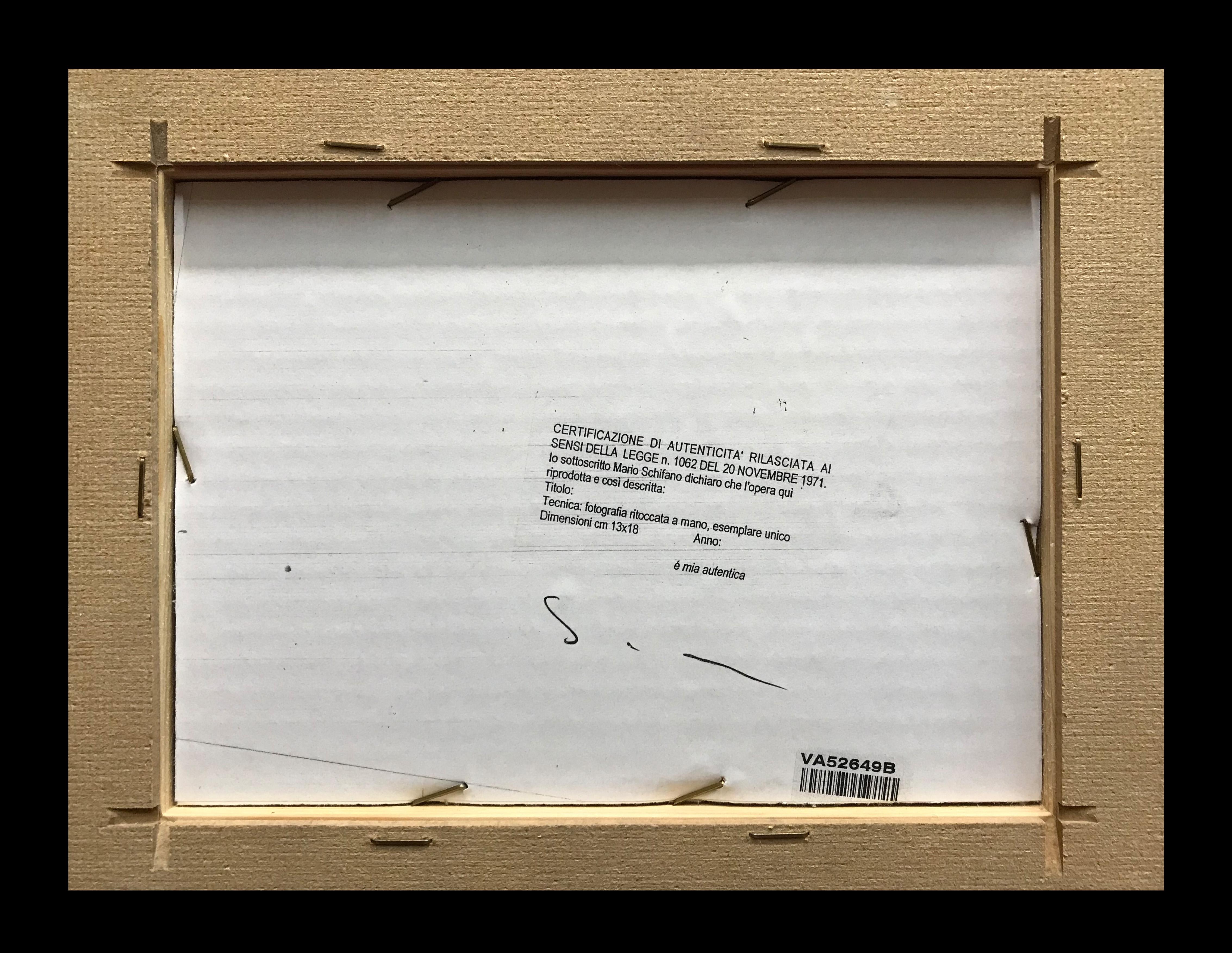 Mixed-Media-Fotografie des 20. Jahrhunderts von Mario Schifano, ohne Titel im Angebot 4