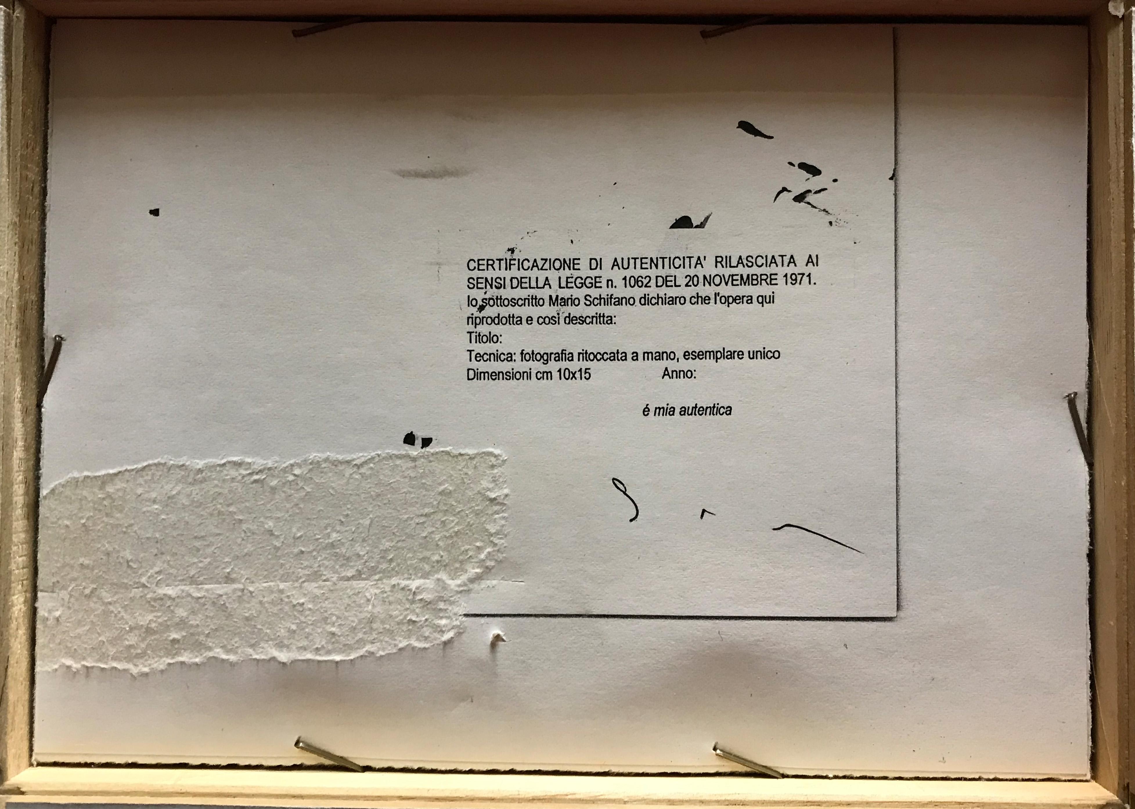 Mixed-Media-Fotografie des 20. Jahrhunderts von Mario Schifano, ohne Titel 9