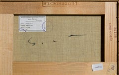 Obra de arte de Mario Schifano firmada en los años 90