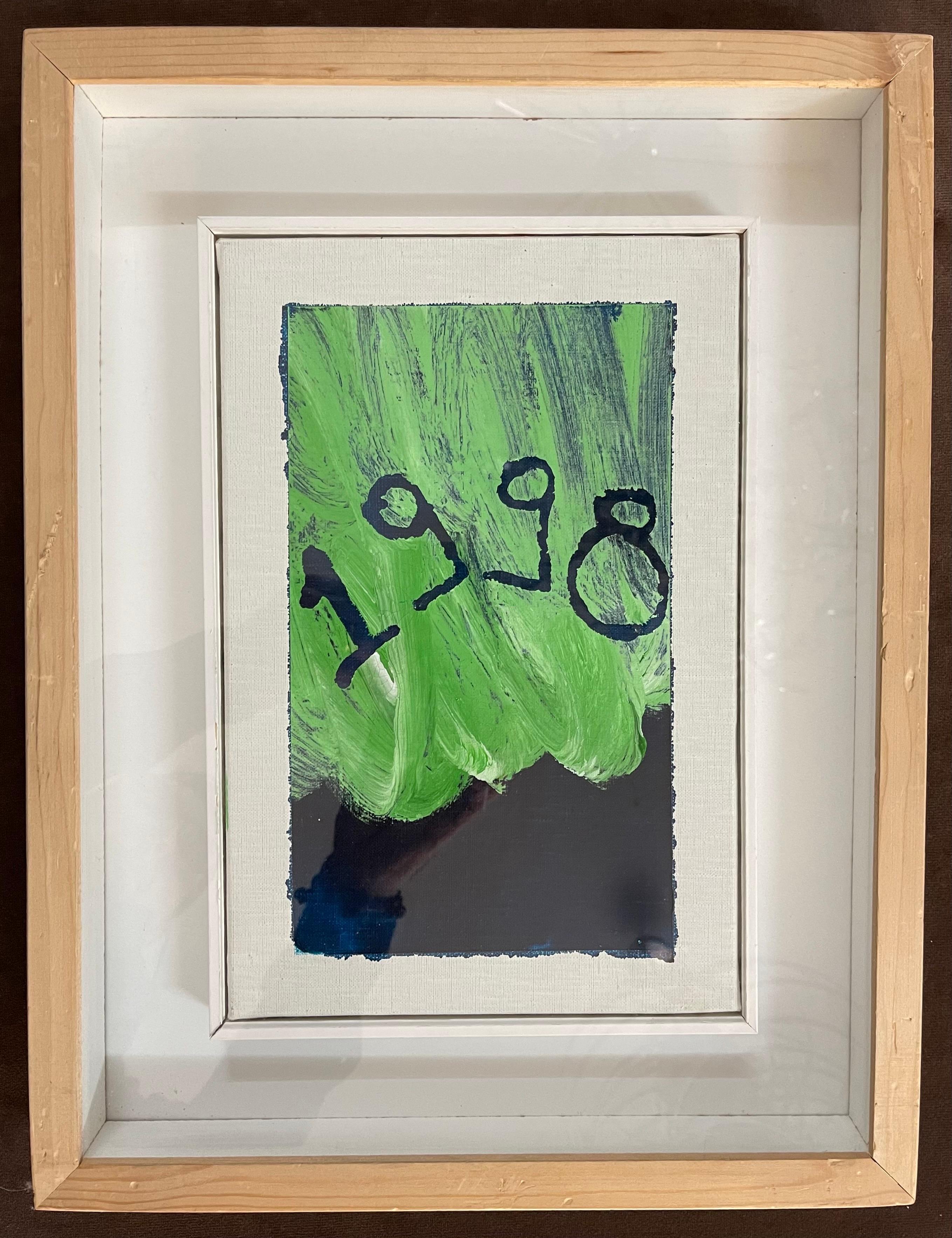 1990s Signed Mario Schifano Artwork For Sale 2