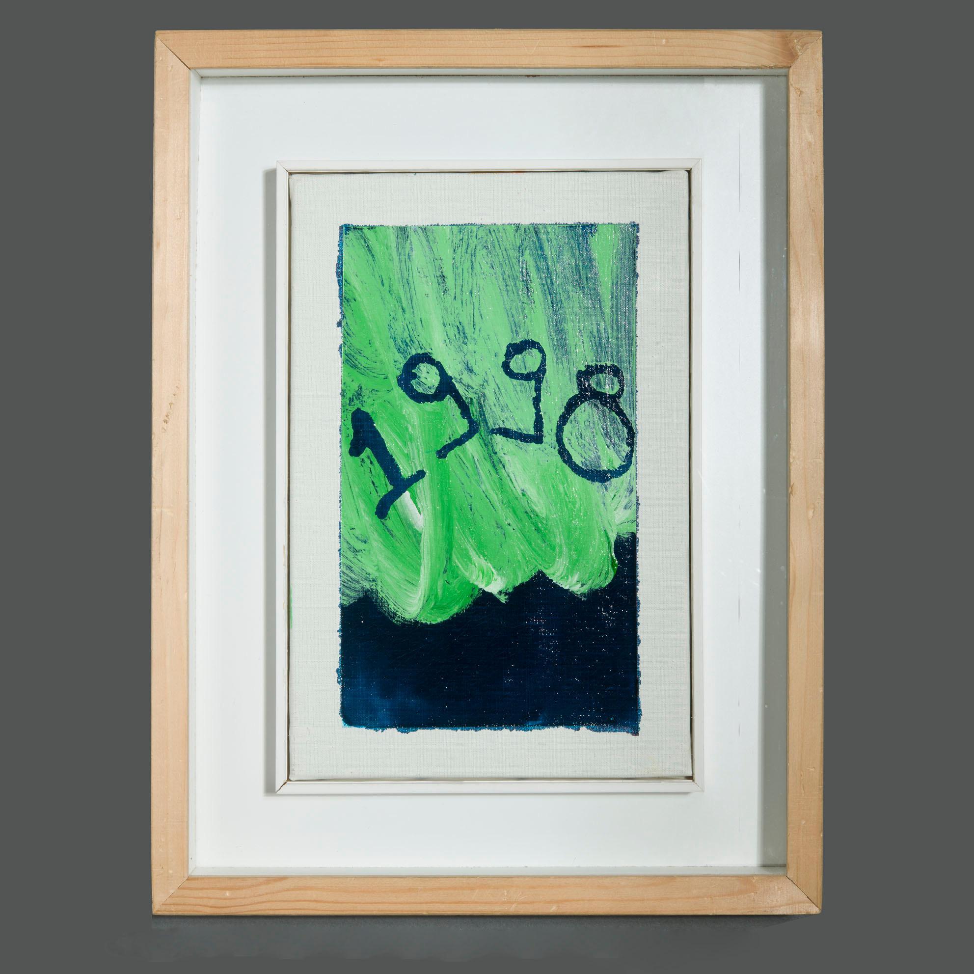 1990s Signed Mario Schifano Artwork For Sale 7
