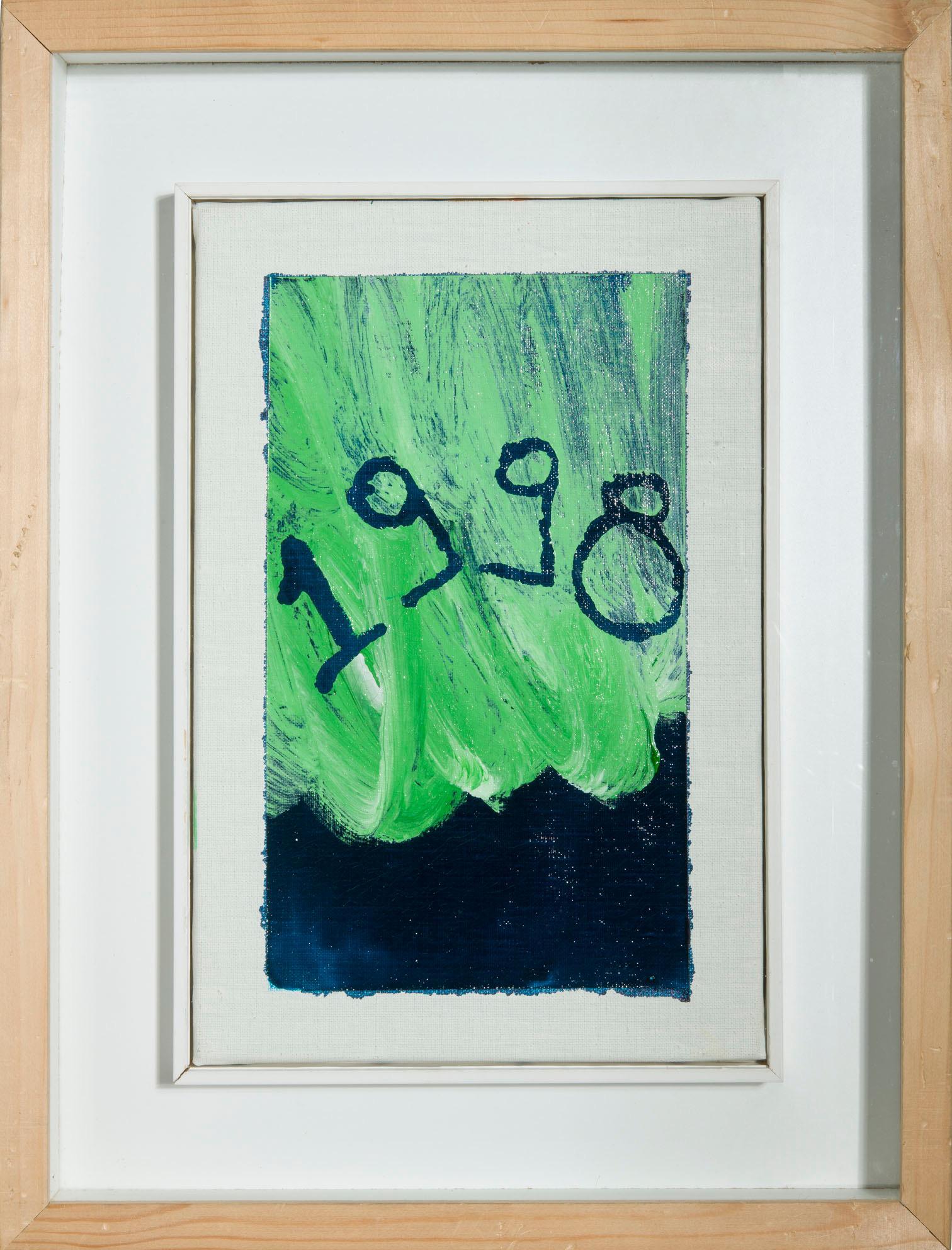 1990s Signed Mario Schifano Artwork For Sale 8
