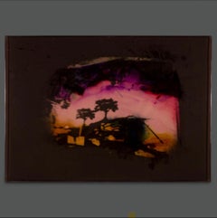 Mario Schifano Abstract Pop Art Signed Authenticated and Archived Artwork