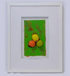 Sin título - Frutas - Técnica mixta de Mario Schifano - 1995