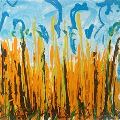 Mario Schifano (1934–1998) - Campo Basso - Enamel screen printing - 1988