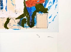 Mario Schifano (1934–1998) - Casa Dolce - Enamel screen printing and collage