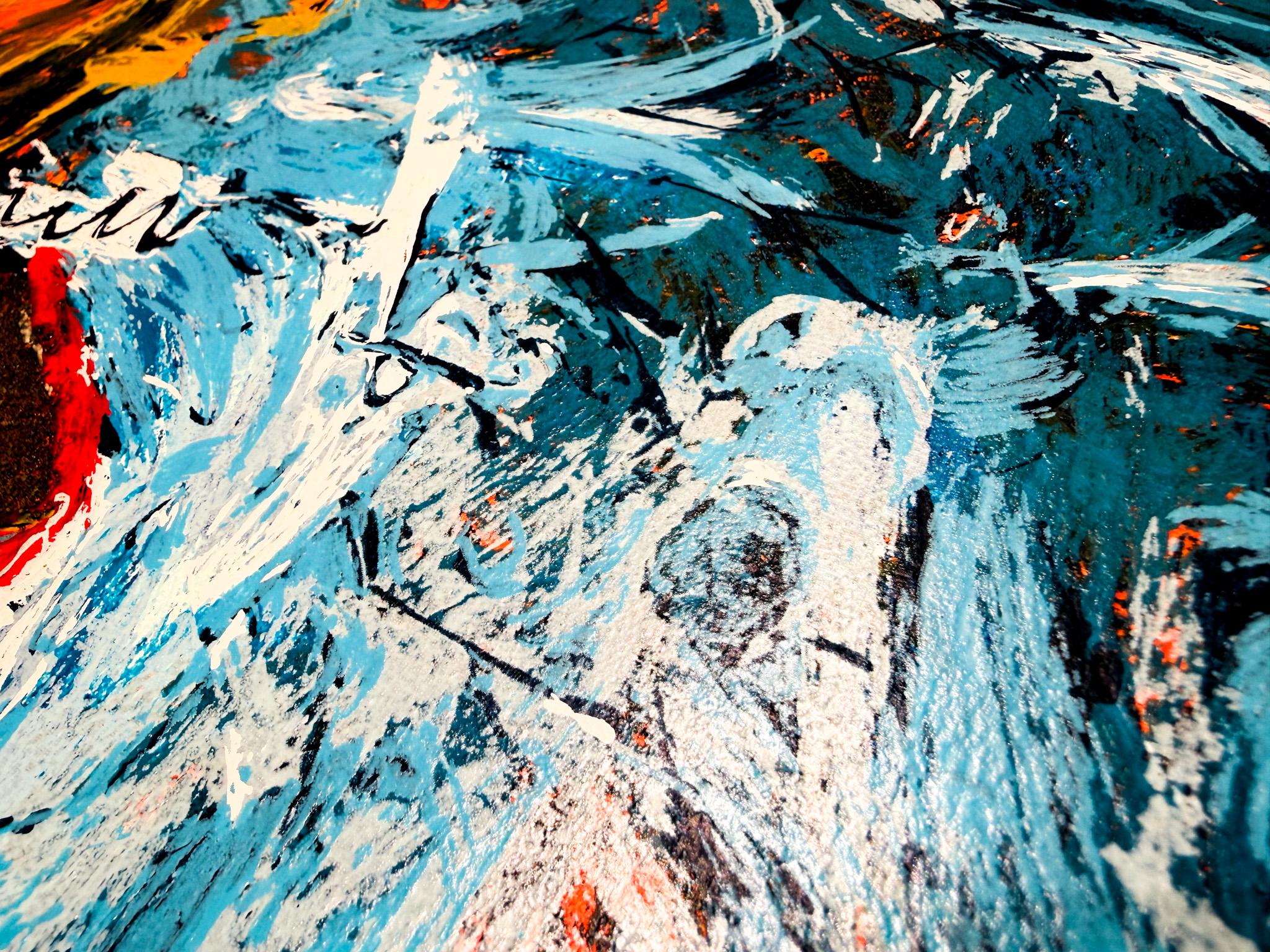 Mario Schifano (1934–1998) – Casa Sola – Enamel screen printing – 1990 en vente 10