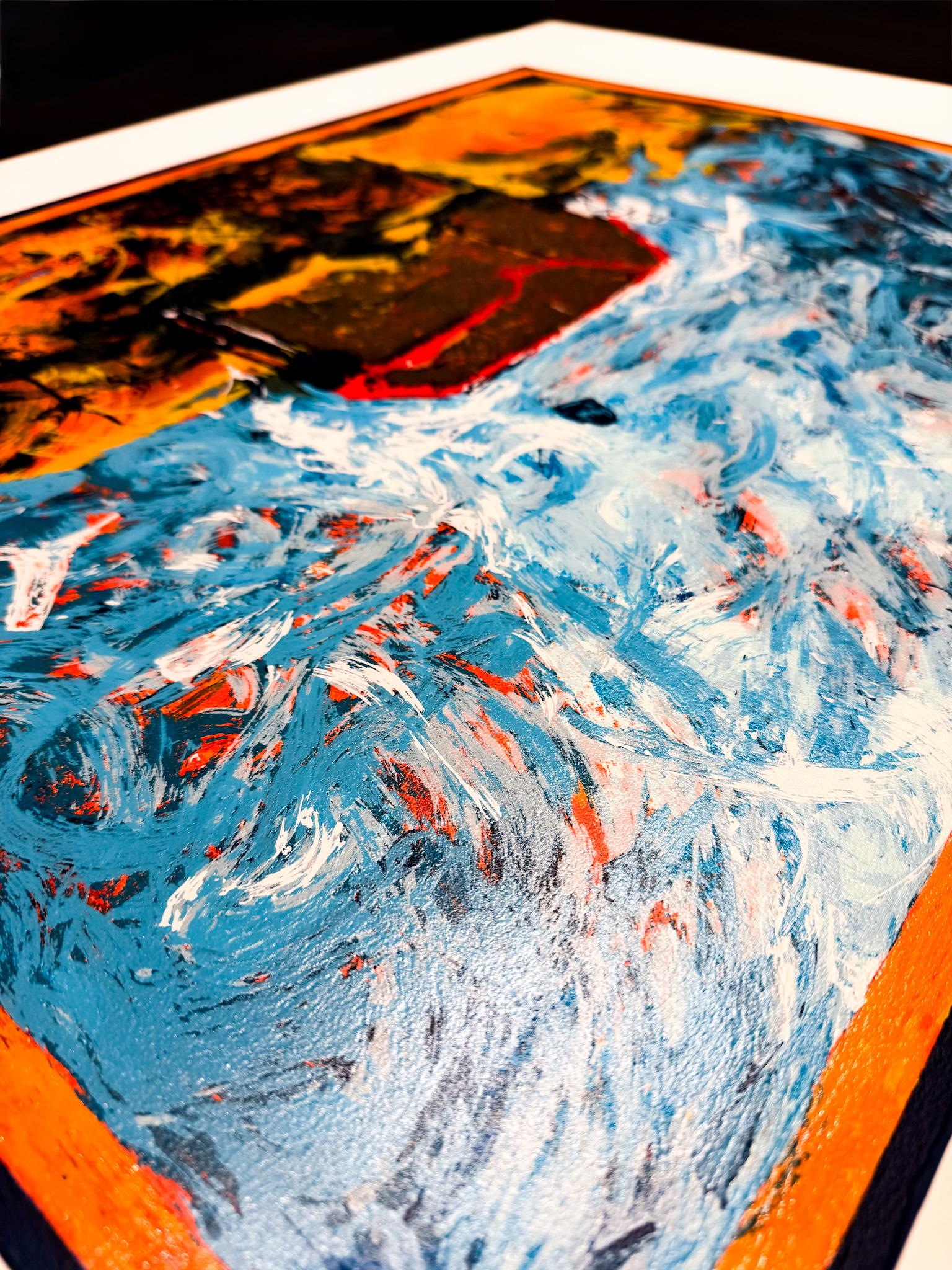 Mario Schifano (1934–1998) – Casa Sola – Enamel screen printing – 1990 en vente 4