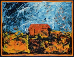 Mario Schifano (1934–1998) – Casa Sola – Enamel screen printing – 1990