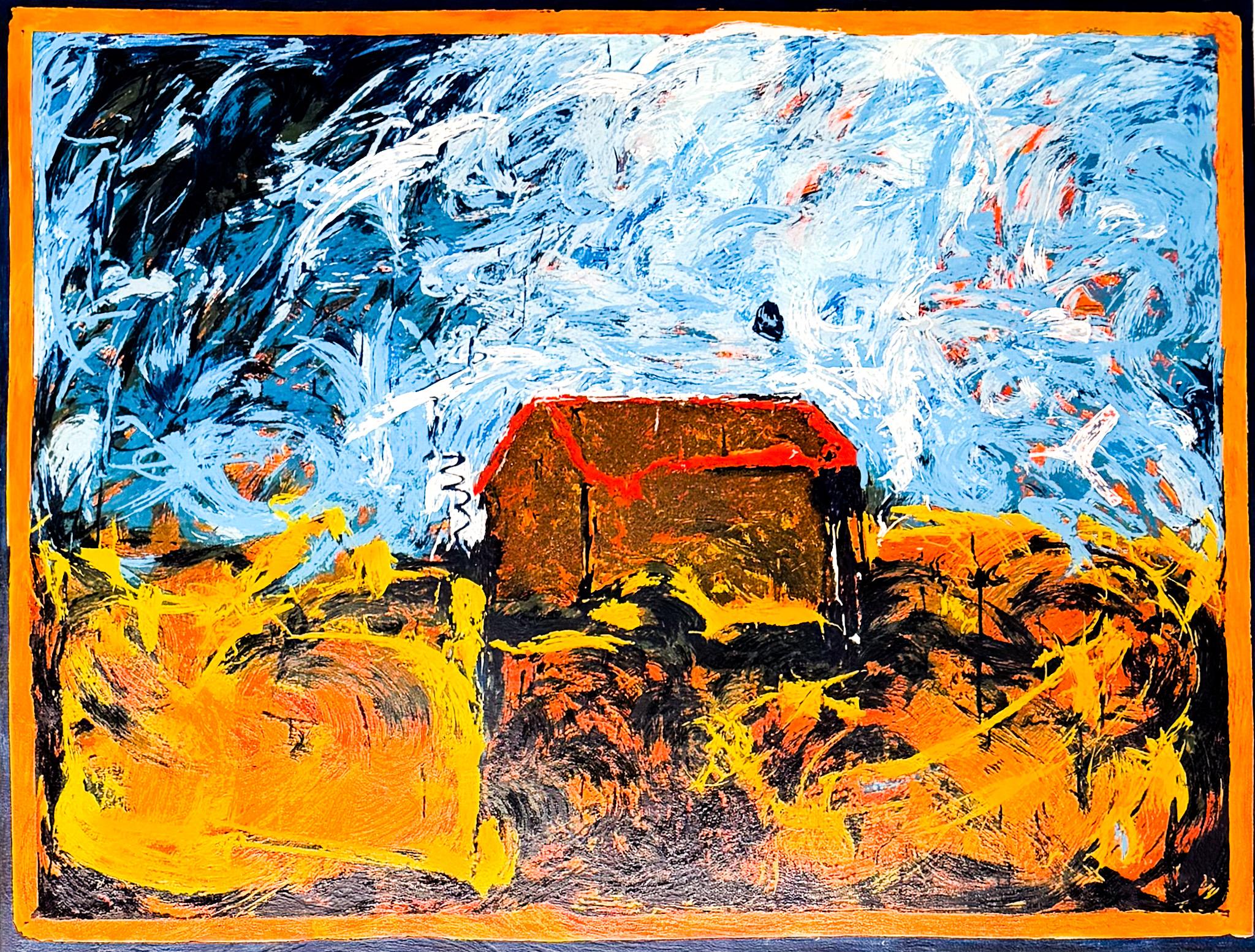 Mario Schifano (1934–1998) – Casa Sola – Enamel screen printing – 1990