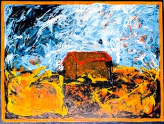 Mario Schifano (1934–1998) – Casa Sola – Enamel screen printing – 1990