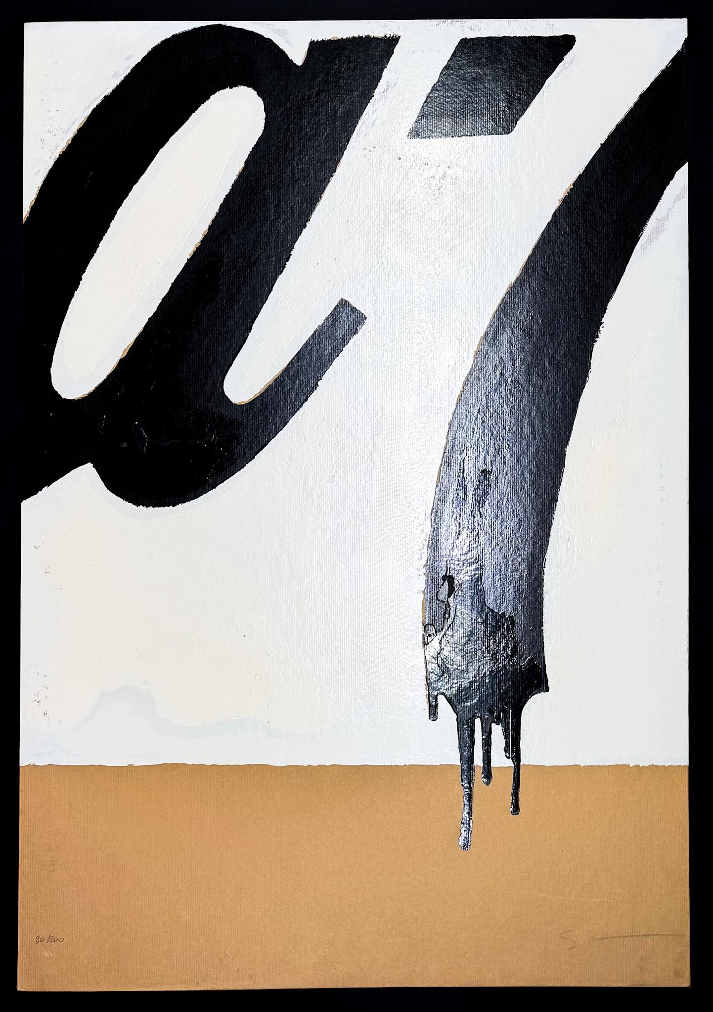 Mario Schifano (1934–1998) - Coca Cola - Screen printing on paper - 1962