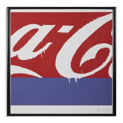 Mario Schifano (1934-1998) - Coca-Cola - Silkscreen on Fabriano paper - 1988