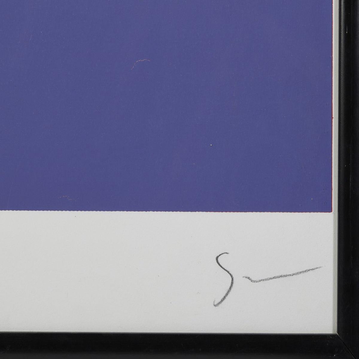 Mario Schifano (1934-1998) - Coca-Cola - Sérigraphie sur papier Fabriano - 1988 en vente 2