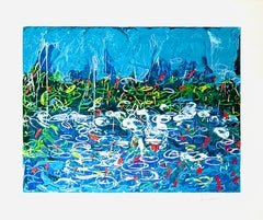 Mario Schifano (1934 - 1998) - Farb-Emaille-Siebdruck auf Papier - 1992