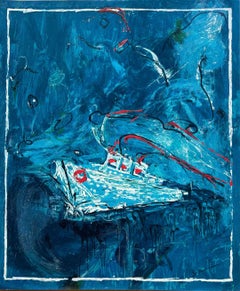 Mario Schifano - Mario Schifano (1934–1998) - Crociera - Enamel screen printing - 1988 Mario Schifano (1934–1998) - Crociera - Enamel screen printing - 1988