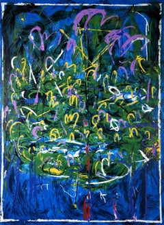 Mario Schifano (1934–1998) – Idrocultura– Enamel screen printing – 1990